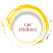 menu car stickers